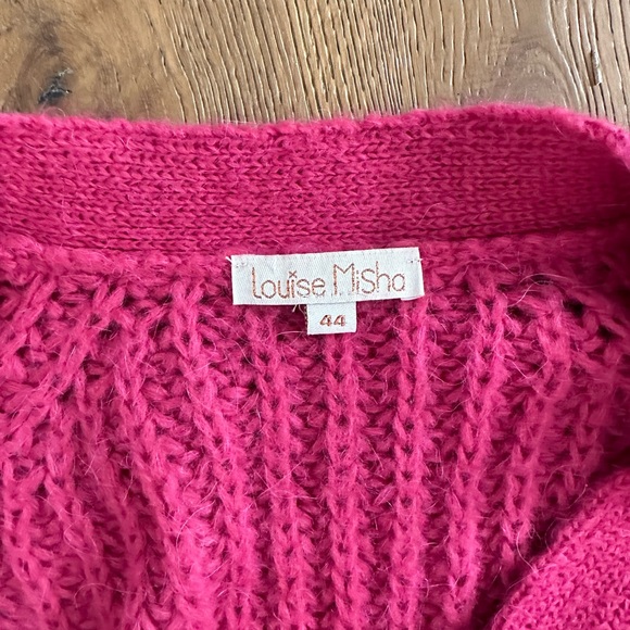 Fuchsia Knit Cardigan - Picture 3 of 3